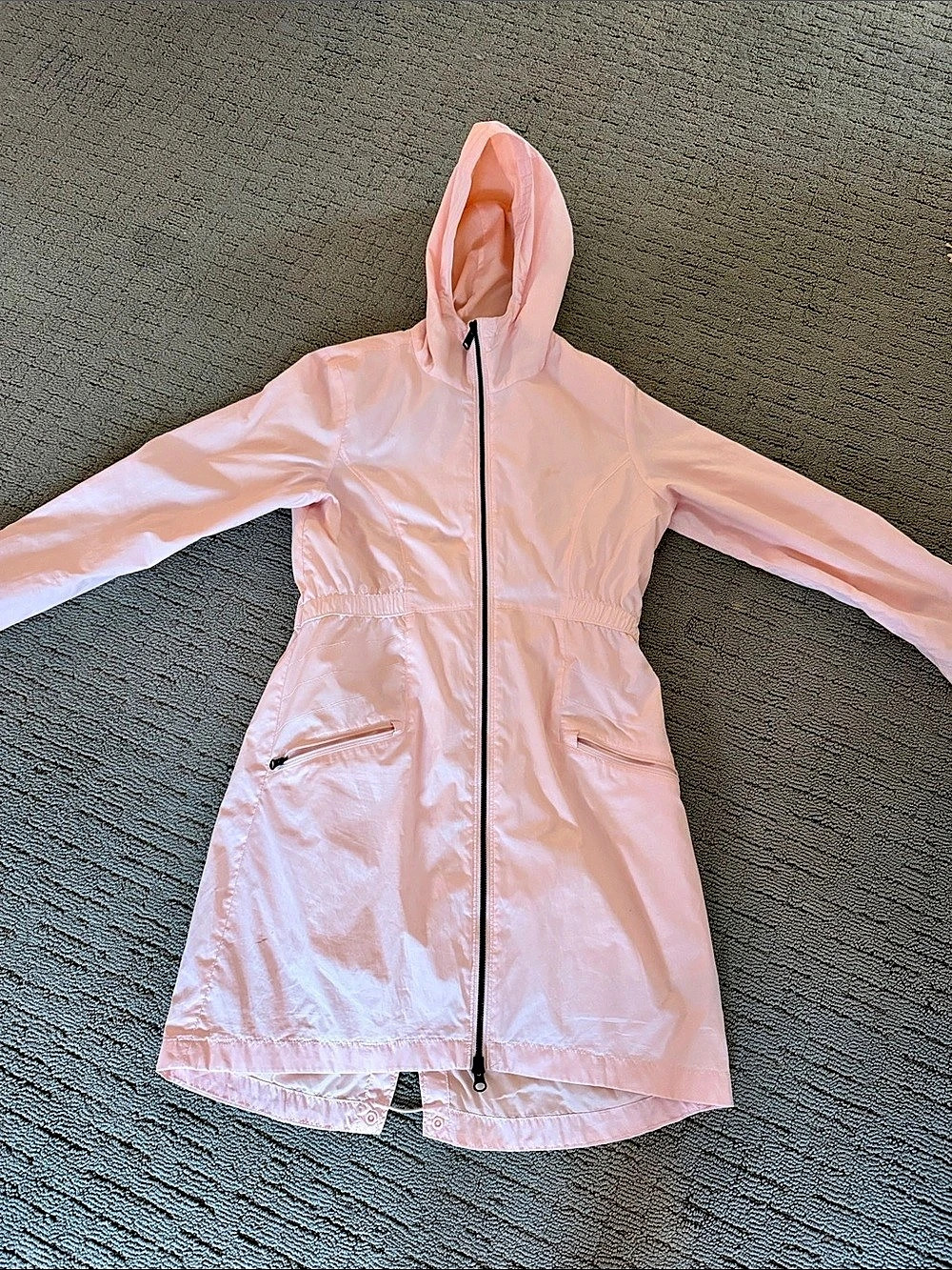 The North Face Women'Small Hooded Rain Jacket in Pink Size Small
